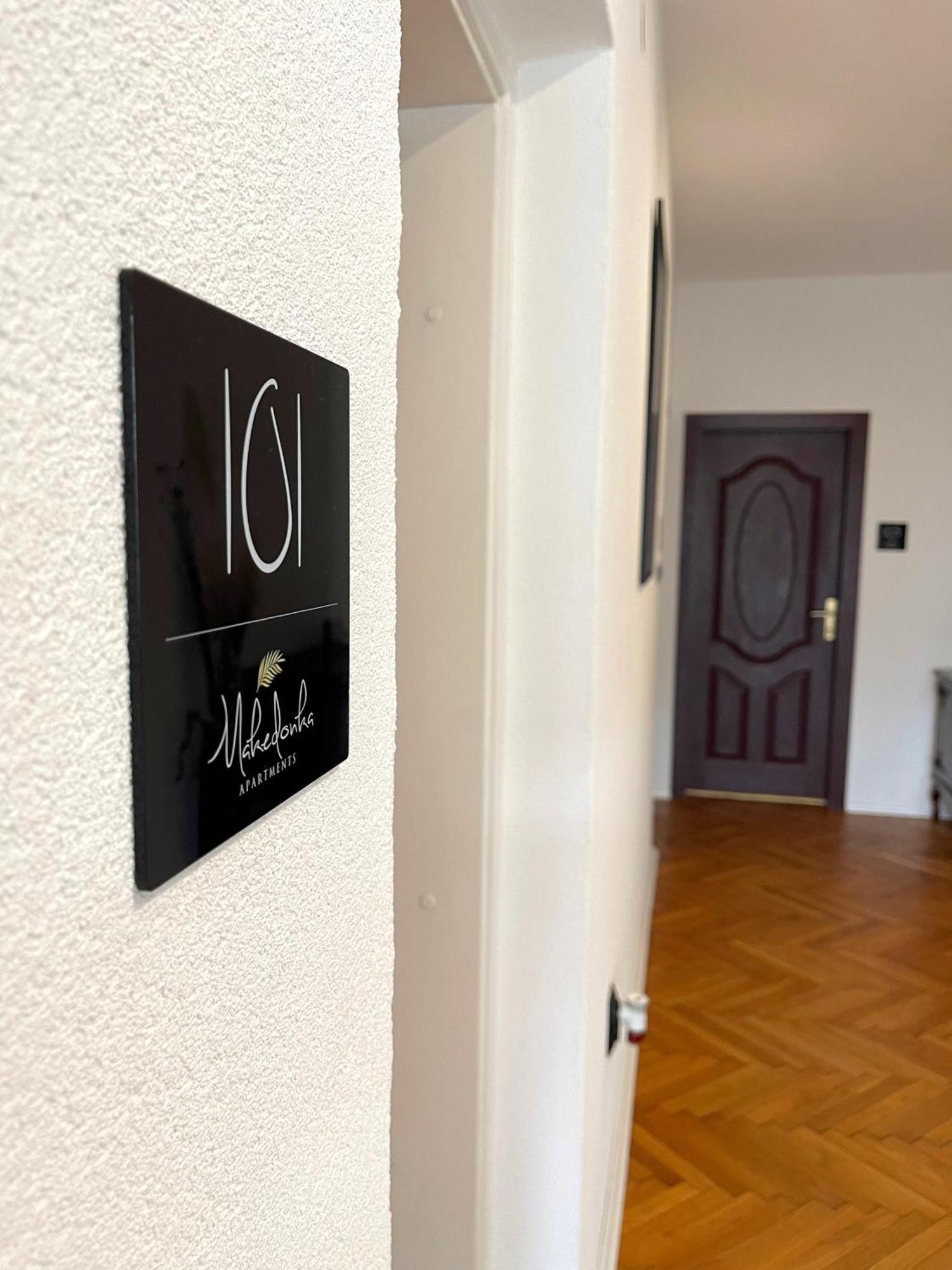 Makedonka Apartments Ohri Dış mekan fotoğraf